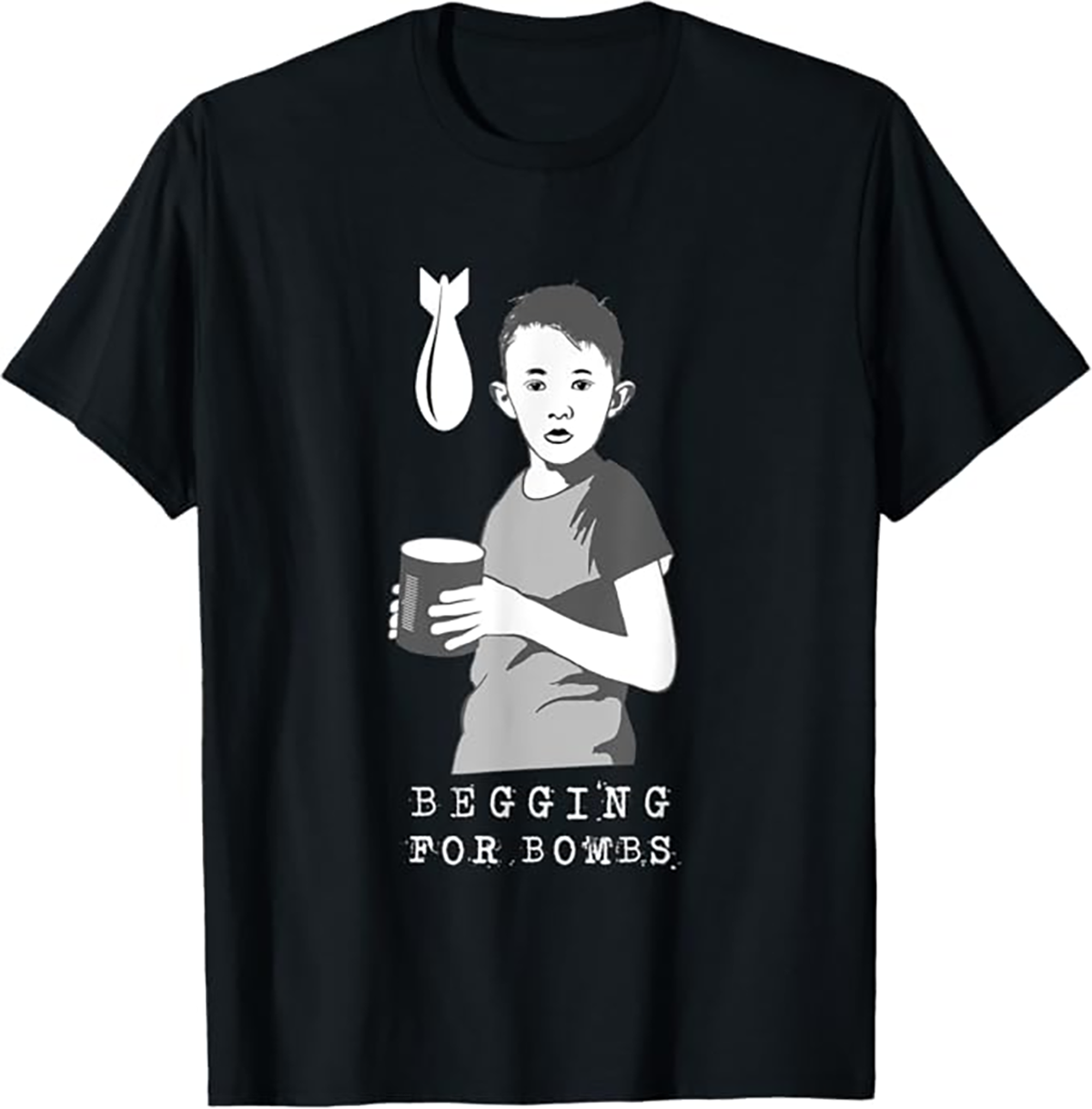 Begging for Bombs - One Dimensional Creatures - T-Shirt